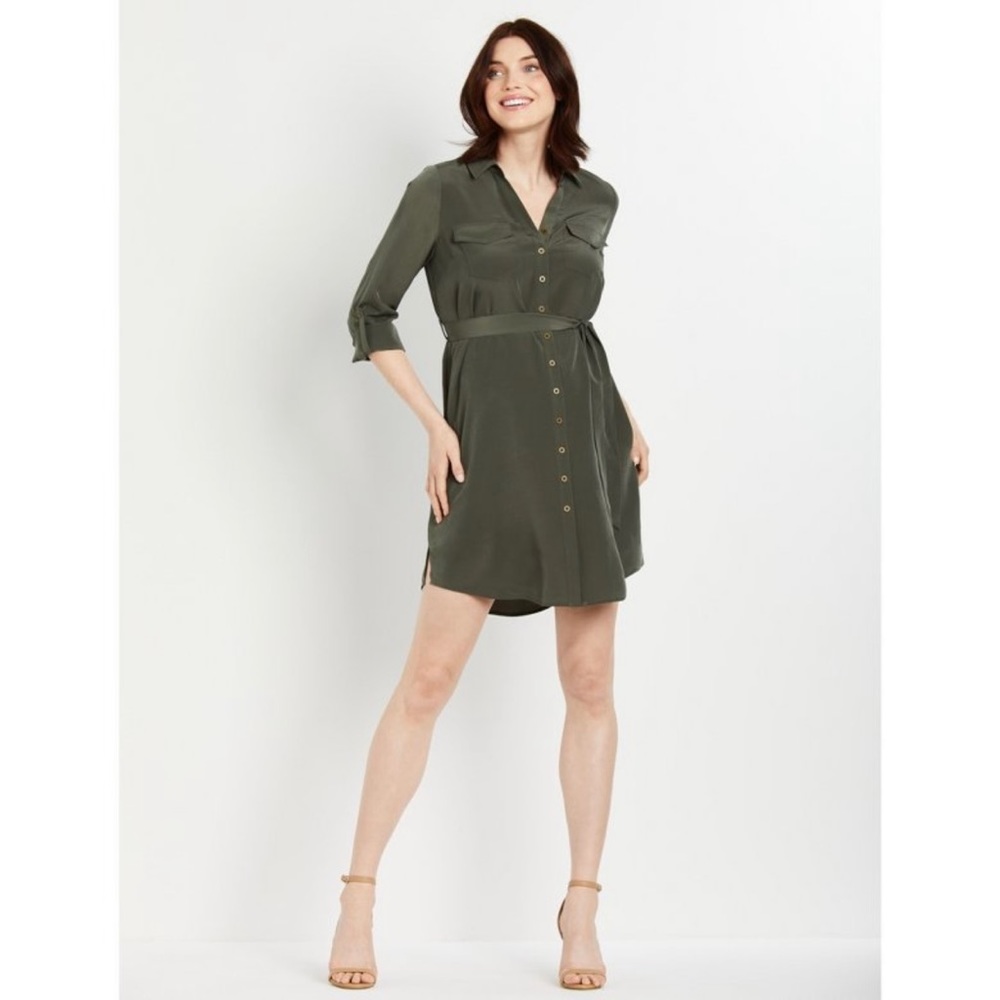 Maternity shirt dress size M